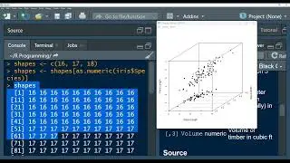 scatterplot 3d package in r | 3D scatterplot group by shape