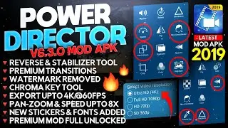 PowerDirector Pro Mod Apk 2019 | PowerDirector Pro Apk NO Watermark | Download PowerDirector Apk
