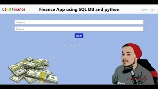 Basic Finance App using Python, SQL database and Flask