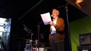 Dr. Norbert Bongartz, Anmoderation - 236. Montagsdemo gegen Stuttgart 21 - 01.09.2014