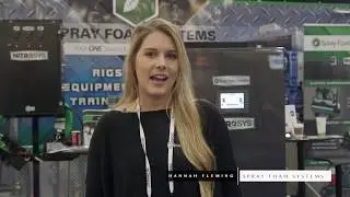 Spray Foam Systems - SPFA Trade Show 2020 - Nitrosys HVLP - Next Generation Spray Foam Equipment