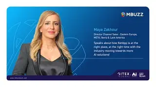Maya Zakhour - Director Channel Sales - Eastern Europe, META, Iberia & Latin America  | NetApp
