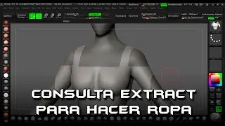 Consulta Extract en Zbrush