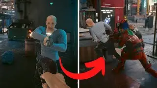 Tyger Claws protect V from hostile NPC l Cyberpunk 2077 Patch 1.5