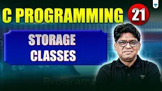 C Programming Lecture 21 | Storage Classes in C Explained with Examples | Pankaj Sharma Sir