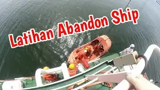 Latihan Keadaan Darurat Dikapal || Abndon Ship With Myanmar Crew || Cargo Ship Korea Flag