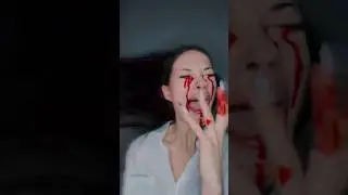 fake blood ! ❤️ #recommended #pov #тренды #makeup #жизнь #scary #психологияотношений #funny