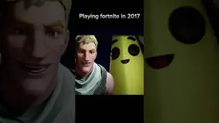 Fortnite then vs now #nostalgia #fortnite #ogfortnite