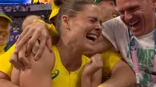 Nina Kennedy Wins Women's Pole Vault Final, Paris 2024 Olympics #olympics2024 #womenspolevault