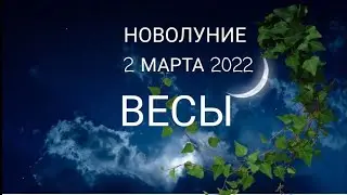 ВЕСЫ 2 ФЕВРАЛЯ🌙 НОВОЛУНИЕ