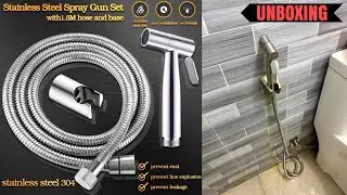 Unboxing Affordable Stainless Steel Bidet Sprayer | German Quality