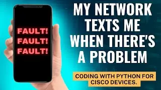 My Network Sends Me An SMS When There's a Problem