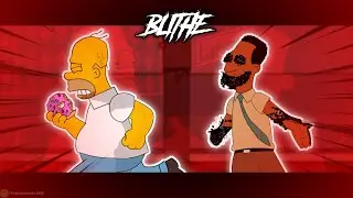 [FANMADE] FNF Anarchy at Springfield | BLITHE | [1080p60 165FPS] -【No Commentary】