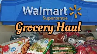 $94.75 Walmart Grocery haul | WALMART Groceries for ONE PERSON