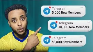 የ Telegram channel ማሳደጊያ ዘዴ || free telegram channel subscribers amharic
