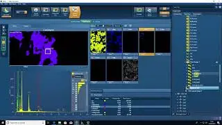 AZtec Software: Element mapping - Calculating phase proportions using 'Analyze Phases'
