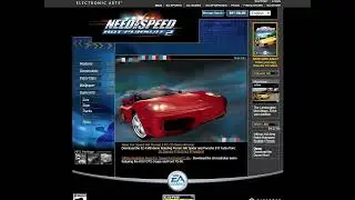 Need For Speed Hot Pursuit 2 flash intro in 2004