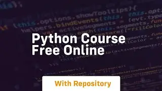 python course free online