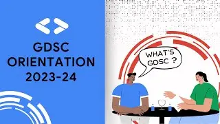 GDSC VIT Pune Orientation 2023-24