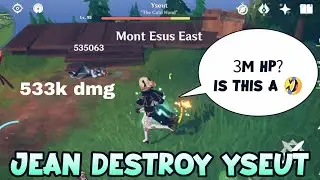 Yseut Vs Fall Damage🤧 Jean is Best 💦