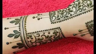 Karwa Chauth Special 2025| Trending Arabic & Indian Mehndi 2025 | Unique Elegant Front Hand Mehndi