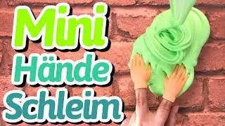 Schleim Challenge: Slime mit Mini Händen machen 👋🏻