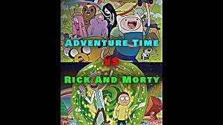 Adventure Time VS Rick and Morty || In Writing || #adventuretime #rickandmorty #vsbattle #wisedit