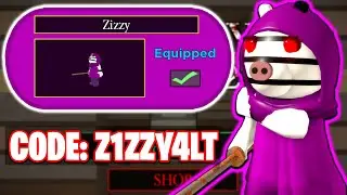 UNLOCKING SECRET ZIZZY SKIN.. (Roblox Piggy Book 2 100 PLAYERS)