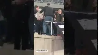 Празднование чемпионства от Динамо Тбилиси