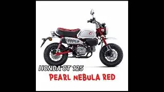 HONDA CT 125 PEARL NEBULA RED