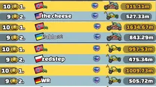 World Record in Wheelie Event 🔥 Still driving Oldstyle! Hill Climb Racing 2