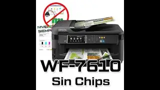 Firmware ChipLess de Impressora Chip virtual Epson WF 7610 WF 7620 PX M5040