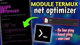 module fix low ping for gaming non root - termux module