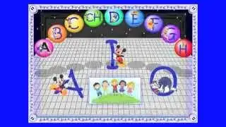 Canción CANTAMOS EL ABECEDARIO con pictogramas.
