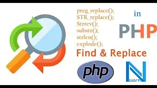 Find and Replace PHP | preg_replace | STR_replace | Strrev | substr | strlen | explode