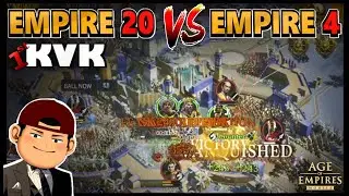 5 hour KVK (The Mightiest Empire) Server 20 vs Server 4 AOEM  [Vtuber] #aoemobile #aoem #Titobods