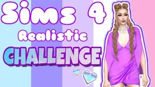 sims 4 realistic challenge | سيمز ٤ تحدي الشكل الواقعي شكلها بقي حقيقي جدا 😍😍