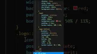 How to create YouTube Logo Using HTML &CSS #shorts #shortsfeed #htmlcss