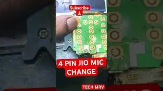 JIO mic change 4 pin 5 pin