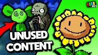 Plants vs. Zombies Unused BETA Graphics & Designs | LOST BITS [TetraBitGaming]
