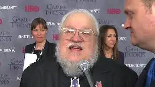 George RR Martin talks Game of Thrones S4 & Southpark's Floppy Wieners with Brad BlanksGOT