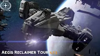 Star Citizen: Reclaimer Ship Tour!