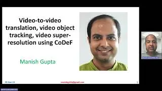 Video-to-video translation, video object tracking, video super-resolution using CoDeF