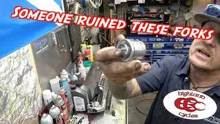 Showa SFF Air TAC Fork Rebuild | Someone ruined these forks