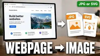 How to convert Any Webpage to an Image in 1 Minute — Free, No Software Needed (Phone, Windows & Mac)