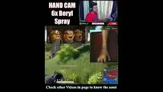 Full 6x Beryl Spray HANDCAM! Mousepad Movement! Pubg Pc