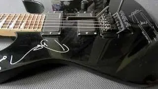 Guitar for Sale - Jackson DXMG signed by Dan Hardy and Tapout CEO SkySkrape - StringTown