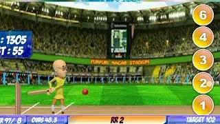 মটু পাতলু ব্যাট বল খেলা | Motu Patlu cricket game #155 | motu Patlu game