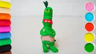 How to make Funny dragon from PlayDoh