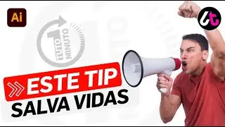 Tip IMPERDIBLE de texto en Illustrator | Tutorial en 1 minuto 🚀